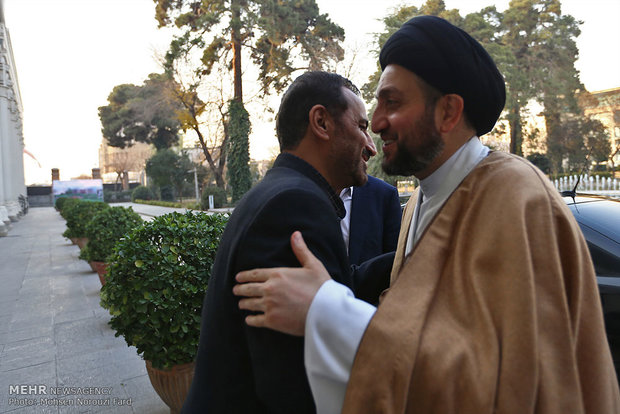 Larijani, Ammar Hakim meet