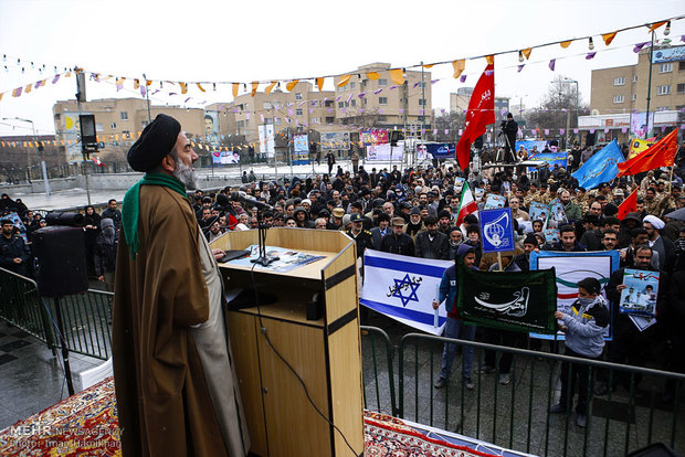 Commemoration ceremony of Dey 9 epic marked in Hamedan
