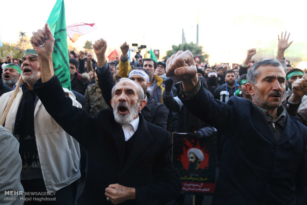 Protest rally to Sheikh Nimr’s execution in Tehran