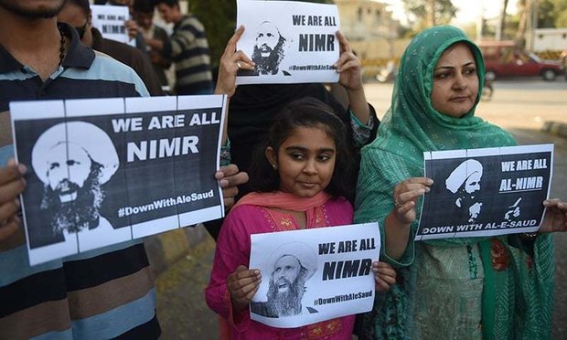 پاکستان کے کئی شہروں میں شیخ نمرکی سزائے موت کے خلاف مظاہرے