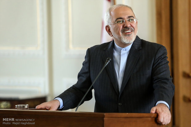 Zarif, Danish FM press conference 