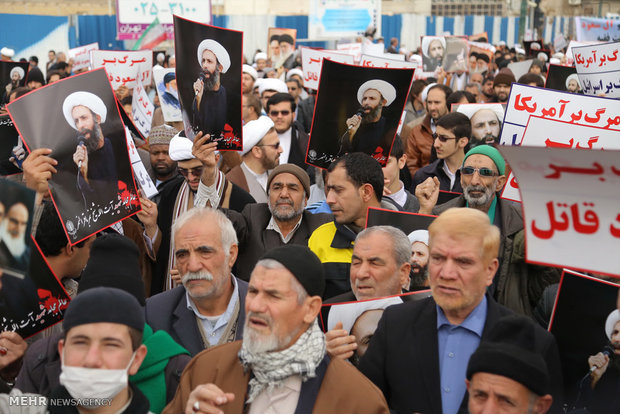 Anti-Saudi rallies in Qom