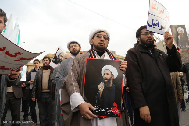 Anti-Saudi rallies in Qom