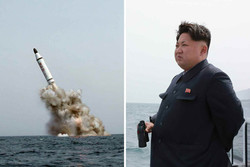 فیلم/ موفقیت کره شمالی در پرتاب موشک بالستیک از زیردریایی