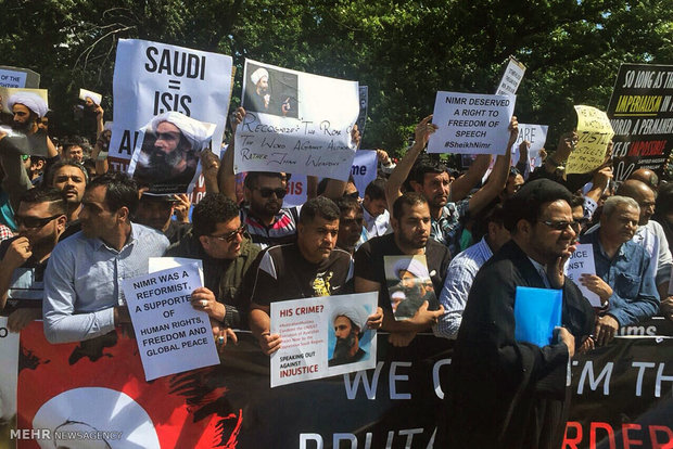 Australians protest against Sheikh Nimr execution