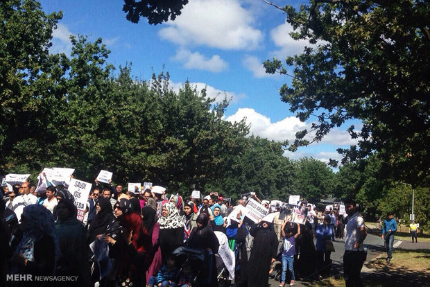 Australians protest against Sheikh Nimr execution