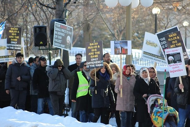 VIDEO: Ottawa protests Sheikh Nimr execution by Saudi - 1