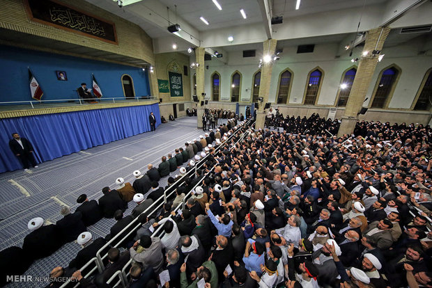 دیدار مردم قم با رهبر معظم انقلاب 