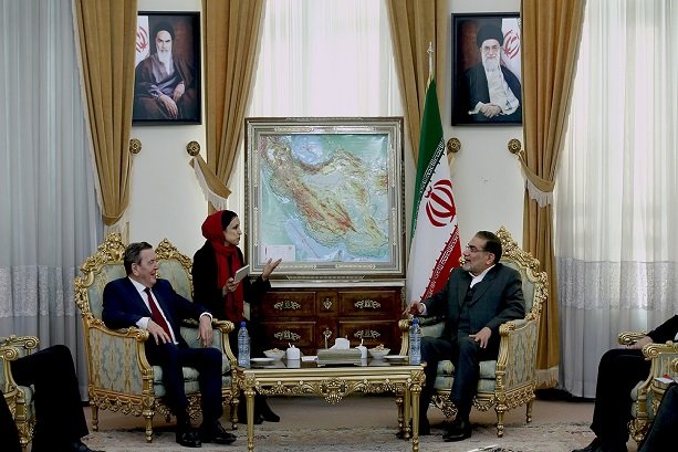 VIDEO: Shamkhani, German's Schröder meet in Tehran