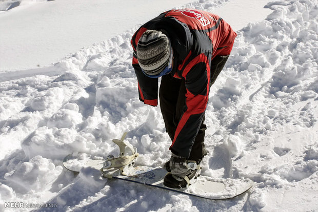 Ski training camp for veterans, disabled