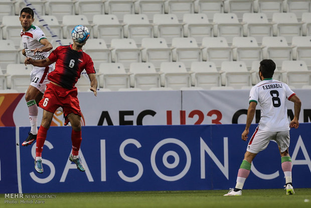 Iran beats Syrian football squad