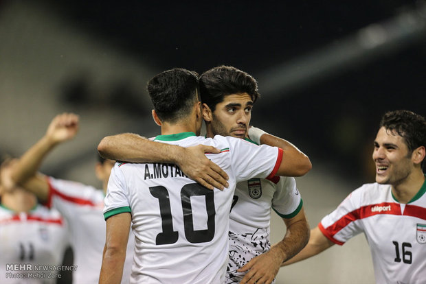 Iran beats Syrian football squad