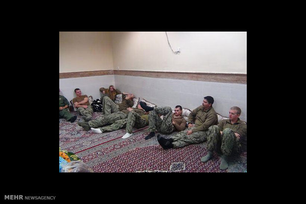 US sailors detained by Iran's IRGC