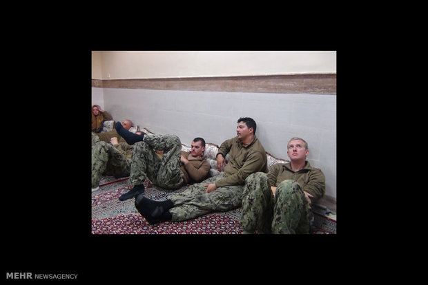 US sailors detained by Iran's IRGC