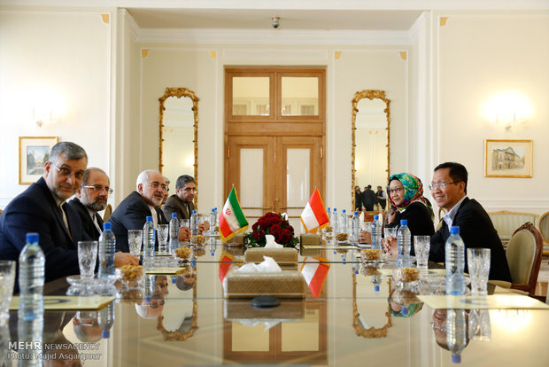 Iran, Indonesian FMs meeting