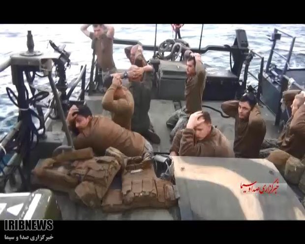 Fresh pictures of US sailors by IRIB