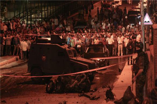 تظاهرات در دیاربکر ترکیه به خشونت کشیده شد