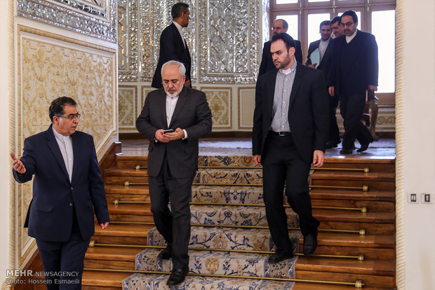 Iran's FM, Luxembourg parl. speaker meet in Tehran