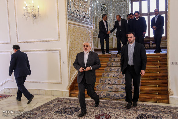 Iran's FM, Luxembourg parl. speaker meet in Tehran