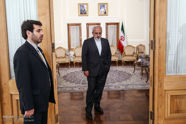 Iran's FM, Luxembourg parl. speaker meet in Tehran