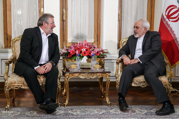 Iran's FM, Luxembourg parl. speaker meet in Tehran