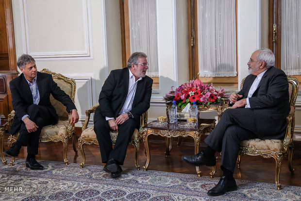 Iran's FM, Luxembourg parl. speaker meet in Tehran