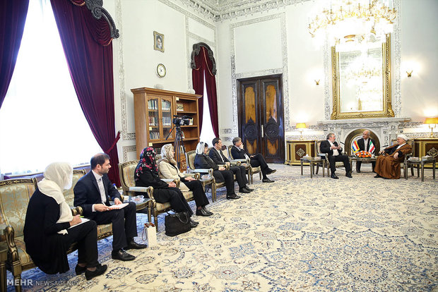 Rafsanjani meets Luxembourgian official 