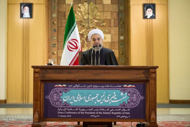 Pres. Rouhani’s presser on JCPOA implementation