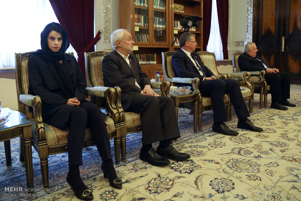 Slovakia's finance min., Rafsanjani meet in Tehran