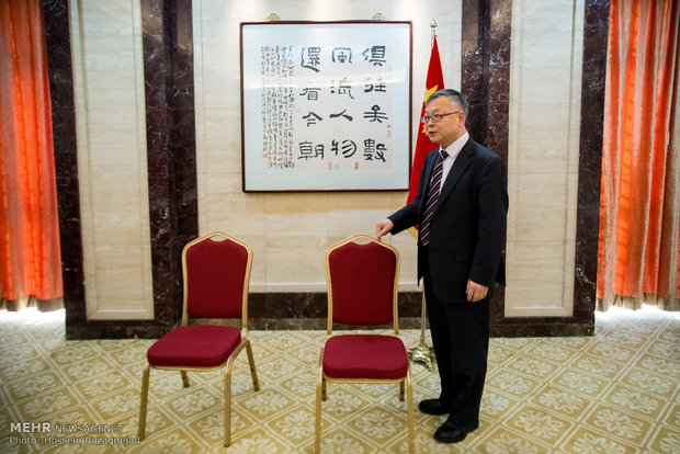 Chinese amb. holds presser in Tehran