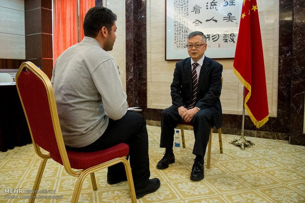 Chinese amb. holds presser in Tehran