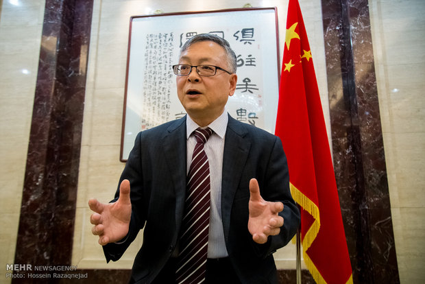 Chinese amb. holds presser in Tehran