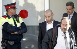 هافبک تیم فوتبال بارسلونا به یک سال زندان محکوم شد