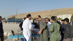 نجات جان ۲ نفر در پی انجام عملیات اورژانس هوایی کرمانشاه