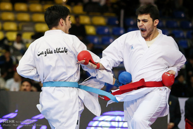 مسابقات کاراته جام ایران زمین