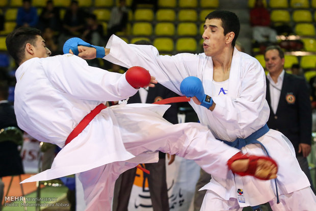 مسابقات کاراته جام ایران زمین