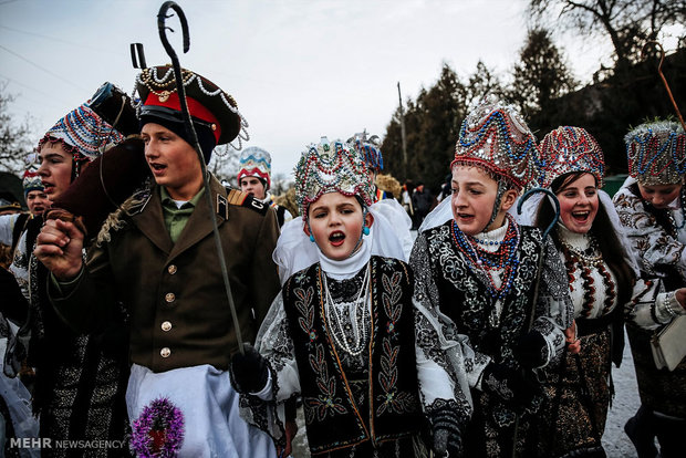 جشنواره زمستانی مالانکا در اوکراین‎