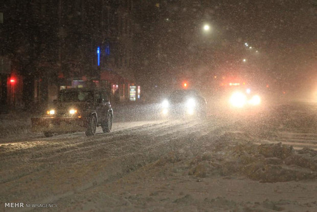 طوفان زمستانی جوناس در آمریکا‎