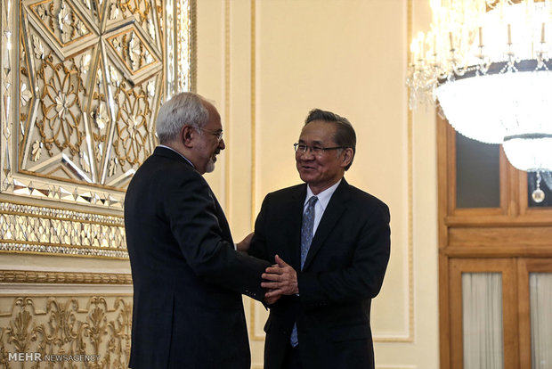 Iran, Thailand FMs meet in Tehran