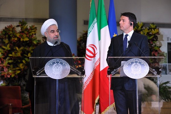 روحاني: زيارتنا لإيطاليا تساعد على ارساء الأمن والاستقرار فى المنطقة