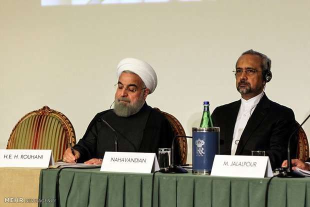 Rouhani attends Iran, Italy economic commission