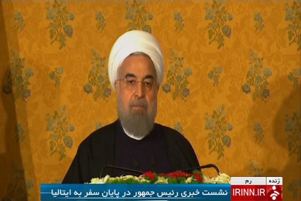 روحاني: علاقات ايران واوروبا على اساس قاعدة الربح للجميع