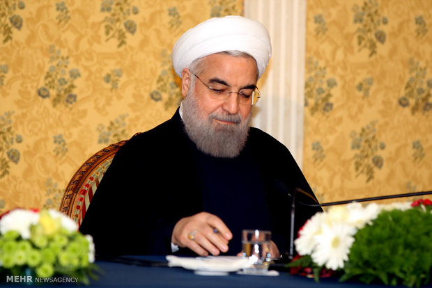 Rouhani's last hour presser in Italy 