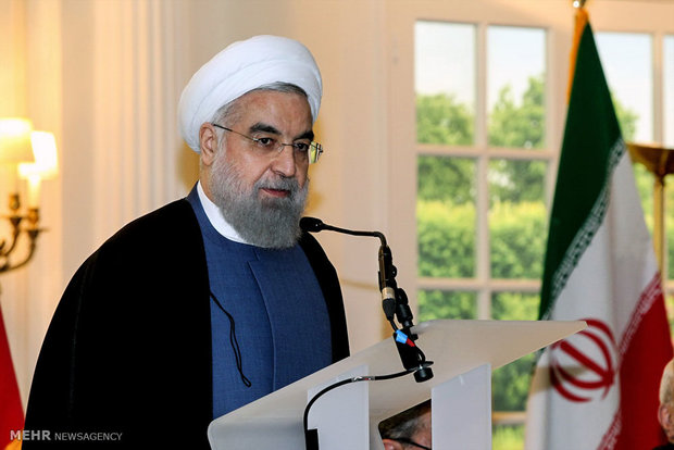 دیدار حسن روحانی با ایرانیان مقیم فرانسه