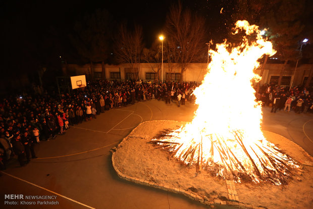 Zoroastrian festival of Sadeh 