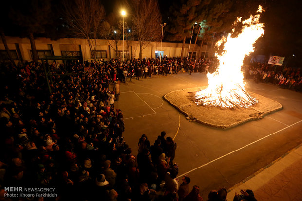Zoroastrian festival of Sadeh 