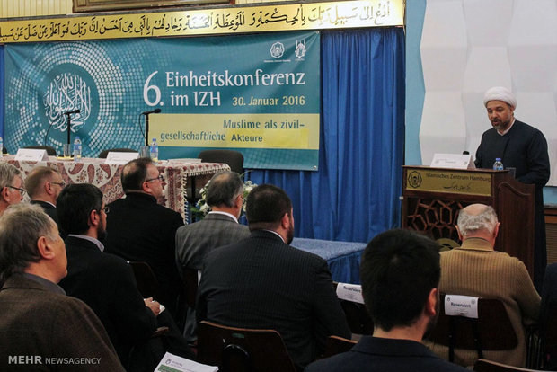 ششمین همایش وحدت اسلامی در مرکز اسلامی هامبورگ