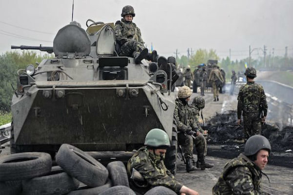 تحرکات کی یف برای ادامه جنگ در مناطق شرقی اوکراین
