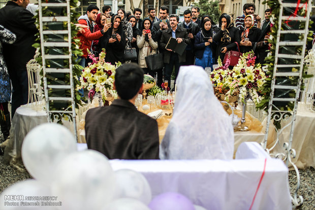 مراسم ازدواج دانشجویی دانشگاه امیر کبیر