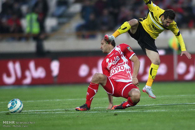 تعادل برسبوليس وسباهان اصفهان في مباراة مثيرة